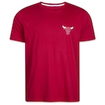 Camiseta New Era Regular Chicago Bulls Core Nba - Masculina VERMELHO