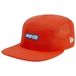 Boné New Era Camper Action Winter Sports - Strapback - Masculino LARANJA