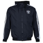 Jaqueta New Era Corta Vento Windbreaker Las Vegas Raiders Hiphop - Masculina PRETO