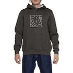 Blusão de Moletom DC Shoes Canguru Fb Outline - Masculino CINZA ESCURO