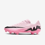 Chuteira de Campo Nike Zoom Vapor 15 Academy Adulto Rosa/Ouro