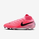 Chuteira de Campo Nike Phantom Luna 2 Elite Campo Rosa/Ouro