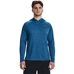 Camiseta Manga Longa de Treino Under Armour - Masculina AZUL