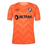 Camisa do Fluminense Goleiro 2024/25 Umbro - Masculina LARANJA