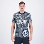 Camisa do Arsenal Pré-Jogo 2024 adidas - Masculina PRETO