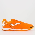 Chuteira Futsal Joma Dribling - Adulto LARANJA/BRANCO