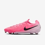 Chuteira de Campo Nike Phantom Gx Ii Pro Rosa/Ouro