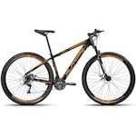 Bicicleta Aro 29 Aluminio Alfameq Nx Freio a Disco 21 Marchas PRETO/LARANJA