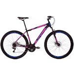 Bicicleta Aro 29 Aluminio Alfameq Nx Freio a Disco 21 Marchas PRETO/ROSA