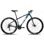 Bicicleta Aro 29 Aluminio Gts Feel Rdx Freio a Disco 21 Marchas Shimano PRETO/AZUL