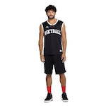 Camiseta Regata de Basquete Penalty 287 - Masculina PRETO/BRANCO