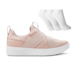 Tênis Olympikus Forever Casual + 3 Pares de Meias - Feminino ROSA