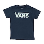 Camiseta Vans Classic - Infantil AZUL ESCURO