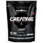 Creatine - Creatina Monohidratada - Refil 500G - Caveira Preta Nao Se Aplica