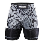 Fightshort Venum Amazonia Performance Black Mamba PRETO/CINZA