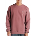 Blusão de Moletom sem Capuz Volcom Single Stone Wt24 - Masculino VERMELHO