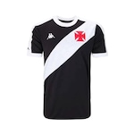 Camisa do Vasco I 24/25 Kappa - Infantil PRETO