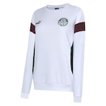 Blusão de Moletom do Palmeiras Ftblarchive Puma - Feminino BRANCO