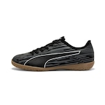 Chuteira Futsal Puma Rapido III IT BDP - Adulto PRETO/CINZA