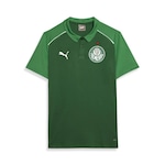 Camisa Polo do Palmeiras 2024 Casual Puma - Masculina VERDE CLA/VERDE