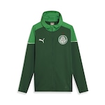 Jaqueta com Capuz do Palmeiras 2024 Puma Casual - Masculina VERDE CLA/VERDE