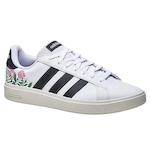 Tênis adidas Grand Court Base 2.0 - Feminino BRANCO/PRETO