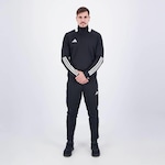 Agasalho adidas Sereno Três Listras Aeroready - Masculino PRETO