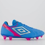 Chuteira de Campo Umbro Adamant Master Class Pro - Adulto AZUL