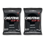 Kit 2X Creatine Creatina Turbo 1Kg Black Skull Nao Se Aplica