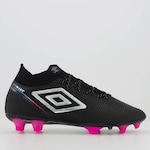 Chuteira de Campo Umbro Adamant Top Speed Pro - Adulto PRETO