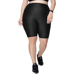 Bermuda Selene 3D Plus Size - Feminina PRETO