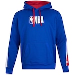 Blusão de Moletom com Capuz New Era Fechado Nba Core - Masculino AZUL