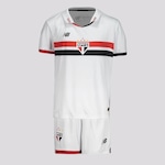 Kit New Balance do São Paulo I 2024 - Infantil BRANCO