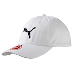 Boné Aba Curva Puma Essentials Big Cat - Strapback - Adulto BRANCO