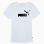 Camiseta Puma Essentials Logo Tee - Feminina BRANCO