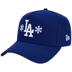 Boné Aba Curva New Era 940 A-Frame Los Angeles Dodgers Action Winter - Snapback - Adulto AZUL