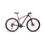 Bicicleta Aro 29 Aluminio Alfameq Tirreno Freio Hidráulico 27 Marchas PRETO/VERMELHO