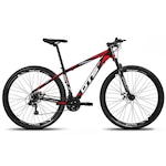 Bicicleta Aro 29 Aluminio Alfameq Gts Feel Rdx Freio Hidráulico 27 Marchas PRETO/VERMELHO