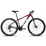 Bicicleta Aro 29 Aluminio Alfameq Gts Feel Rdx Freio Hidráulico 27 Marchas PRETO/ROSA