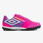 Chuteira Society Umbro Pro 5 Bump Club - Adulto ROSA/PRETO