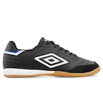 Chuteira Futsal Umbro Speciali Classic - Adulto PRETO/AZUL