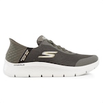 Tênis Skechers Go Walk Flex Hands Up - Masculino MARROM