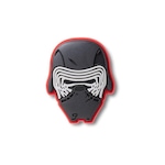 Jibbitz? Crocs Star Wars Cabeça do Kylo BRANCO