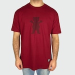 Camiseta Grizzly Og Bear Tee Burgundy - Masculina VINHO