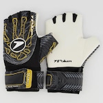 Luva de Goleiro Futsal Poker Hug Flex 4 Profissional - Unissex PRETO/AMARELO