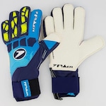 Luva de Goleiro Poker Endurance Ii Profissional - Unissex Azul/Verde