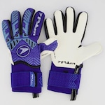 Luva de Goleiro Poker Hover Ii Profissional - Unissex ROXO/AZUL