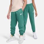 Calça Nike Sportswear Club Fleece - Infantil VERDE