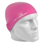 Touca de Natação 100% Silicone Poker Power - Adulto ROSA