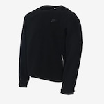 Blusão de Moletom sem Capuz Nike Sherpa - Masculina PRETO